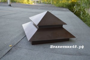 Колпак на кирпичный столб Липецк